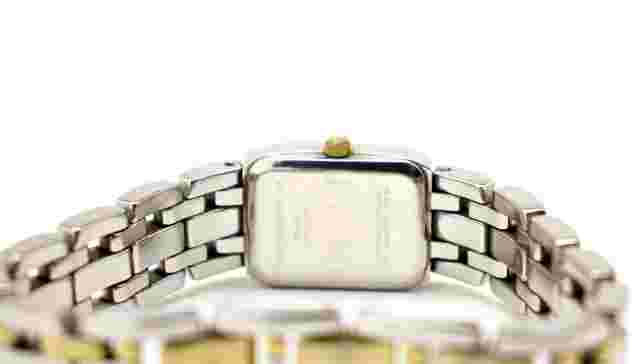 Relic ZR33793 Lady Dual Tone Rhinestone Analog Quartz Watch NEED Battery