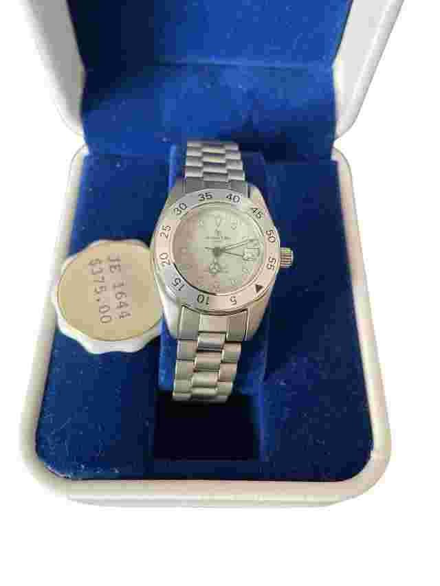 Vintage 1980’s Jacques Edho Paris Women’s Ladies Divers Watch New Old Stock