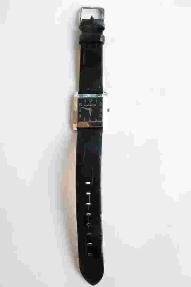 Givenchy Watch GV 5200L Black Stainless Swiss (Needs Battery)