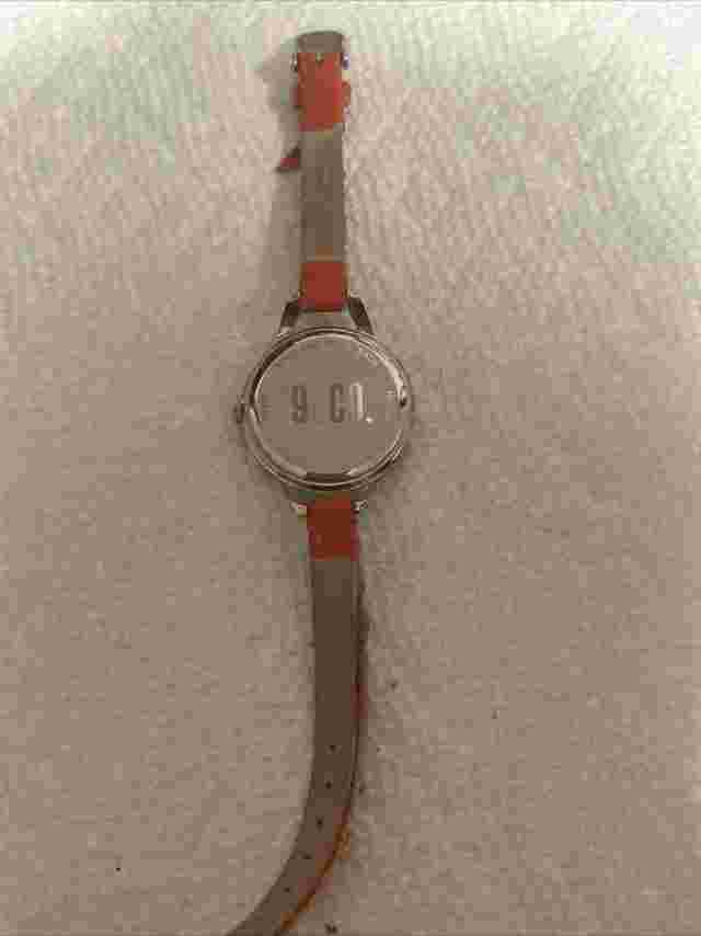 9&CO Vintage Band Orange WOMENS Watch