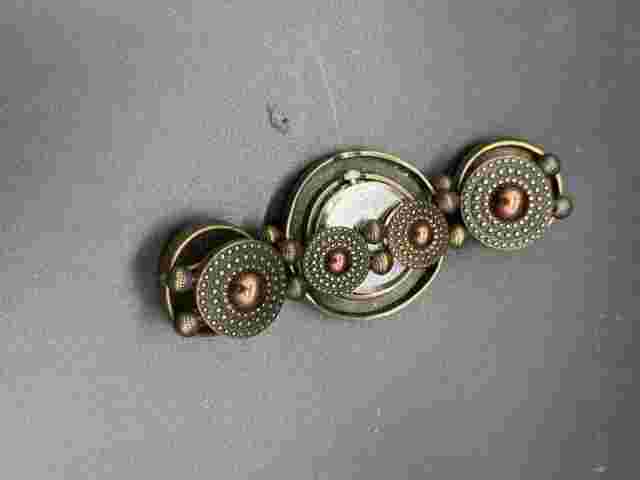 chico's watch Disk shape Brown and copper in color