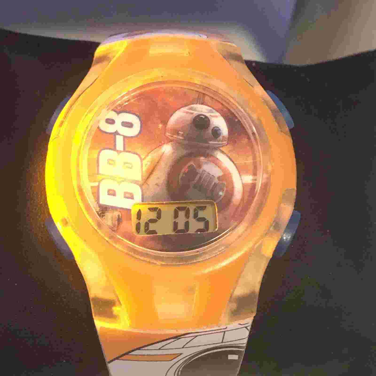 Star Wars BB-8 LCD Light Up Watch