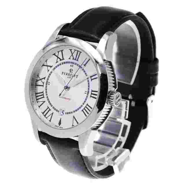 PERRELET A1000 Date Silver Dial Automatic Men's Watch_834507