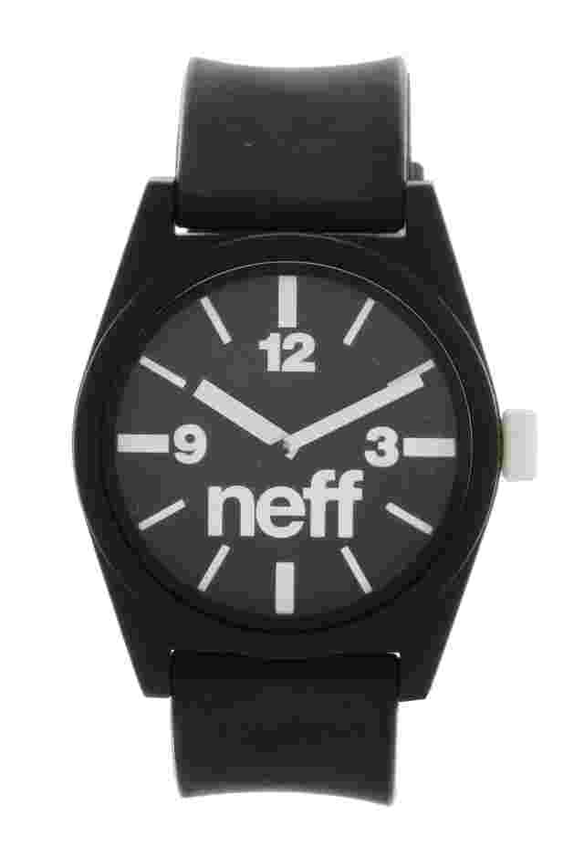 NIB Neff Daily Mens Analog Watch Black And White 5 ATM  43mm