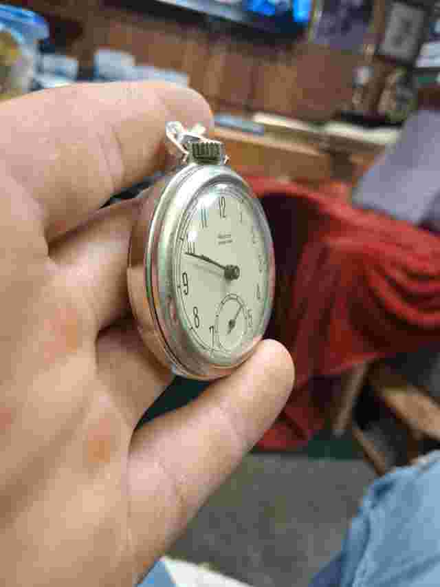 Vintage  Westclox  Pocket Ben Pocket Watch