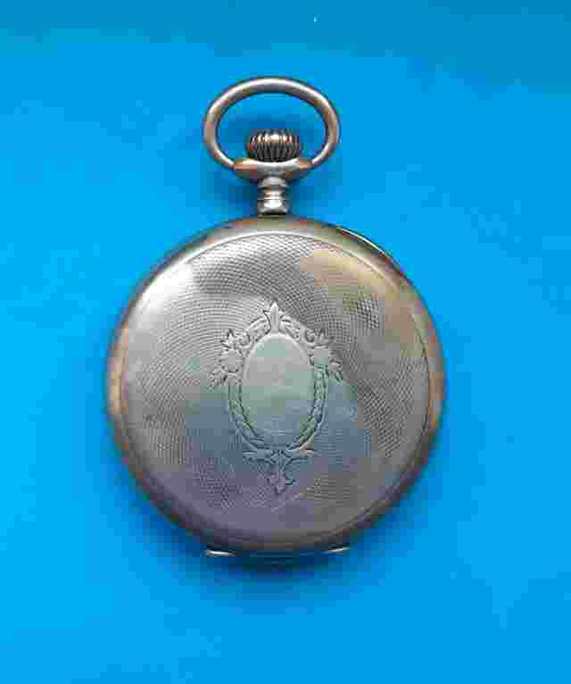 1914 Election Grand Prix Bern 800 Silver Pocket Watch