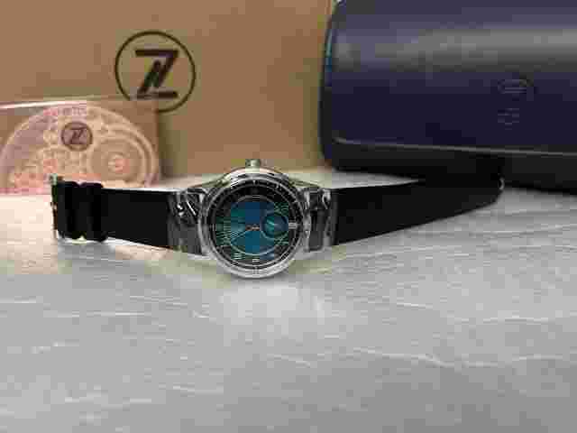New Zelos NOVA 37mm Teal 50m Watch - DEALER & WARRANTY
