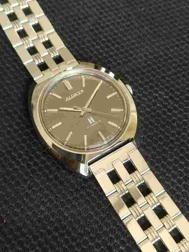 NOS Allwyn Hand wound vintage Men's Watch*new old stock*Retro*FedEx*Indian