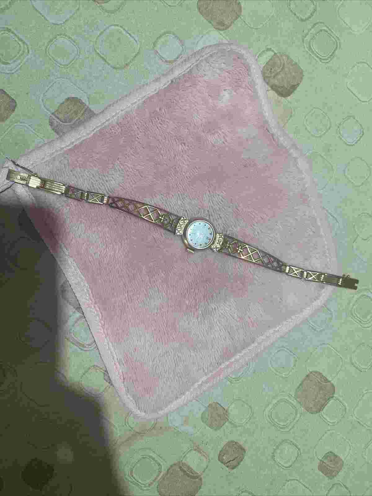 chaika 14 k russian gold watch