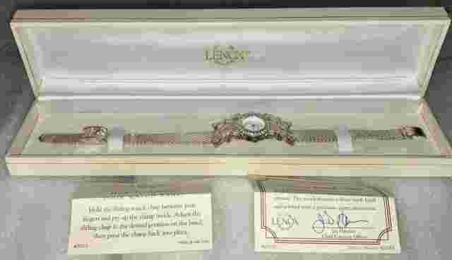 Lenox Crystal Butterfly Watch