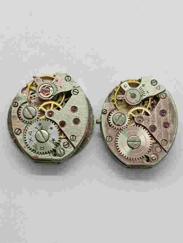 Vintage Sidney REXA Clyda SUISSE Watch Movement Cal. AS 1977, Cal. AS 1012 Parts