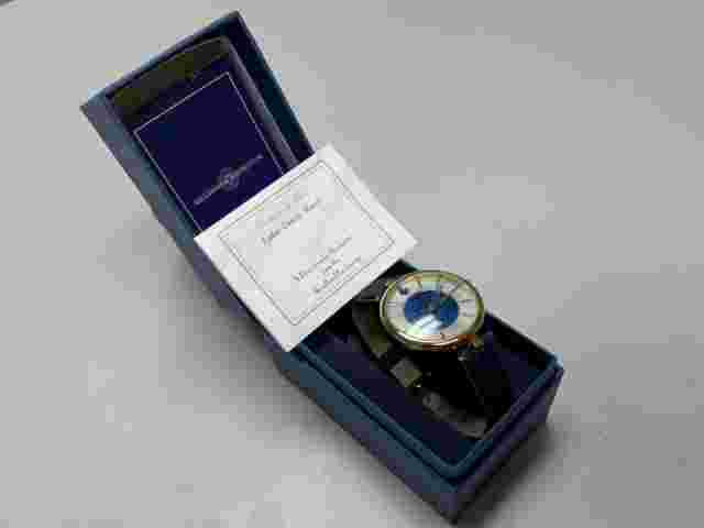 RARE GENUINE The Bradford Exchange Forever In Blue Denim Ladies Watch IN BOX