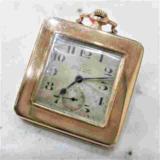 ELECTION Grand Prix Berne 1914 Rare Pocket watch 14K gold