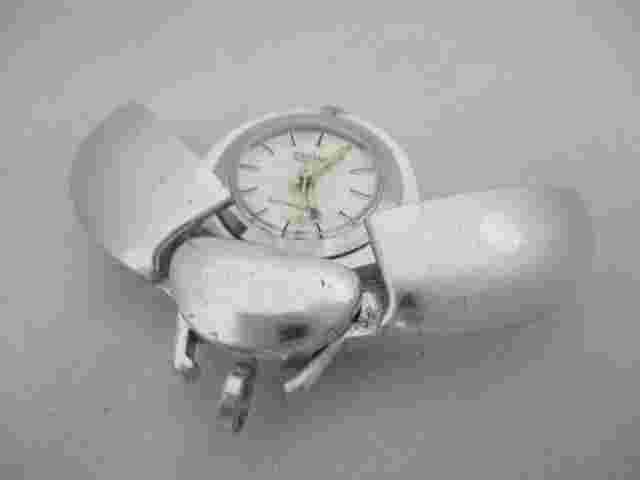 Parmex Women's Silver Toned Lady Bug Wind Up Vintage Watch