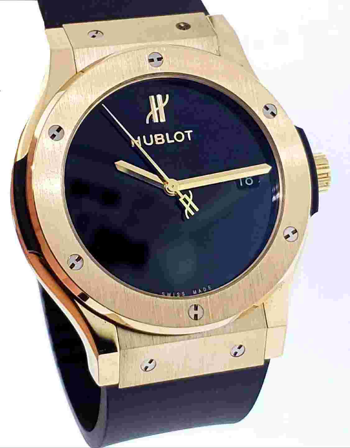 Hublot Classic Fusion Men's Black Watch - 511.VX.1280.RX.MDM40