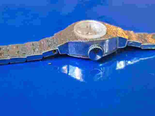 Vintage Stellaris 17 Jewels Ladies Mechanical Windup Wristwatch Need Battery