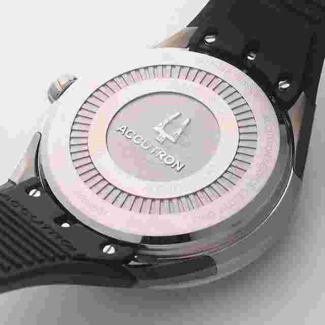 Bulova Accutron DNA 2ES8A001 Skeleton Quartz Wristwatches Mens Stainless steel