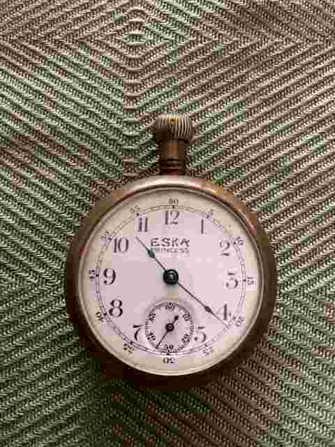 Rare Vintage Eska Princess Pocketwatch