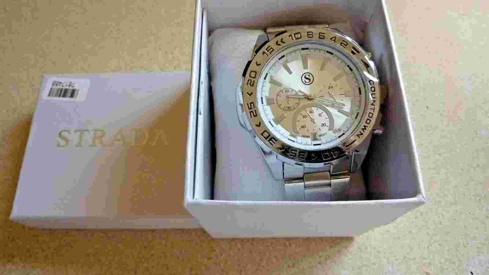 Missionary Auction Bold Crisp Luxurious Strada Quartz Watch