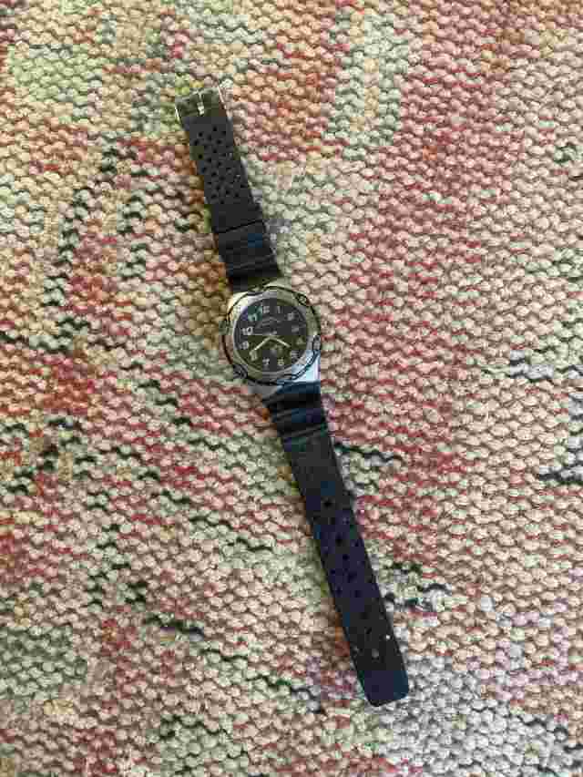 RARE FIELD & STREAM F&S CHRONO GLOW NUMBERS MEN'S WATCH