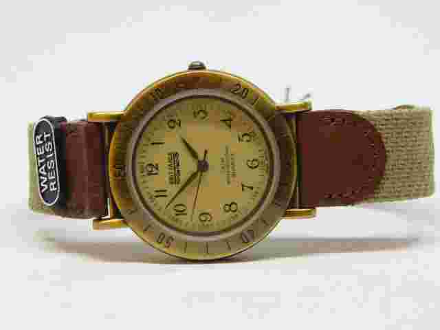 Brittania Nylon Band Quartz Analog Unisex Watch New Battery