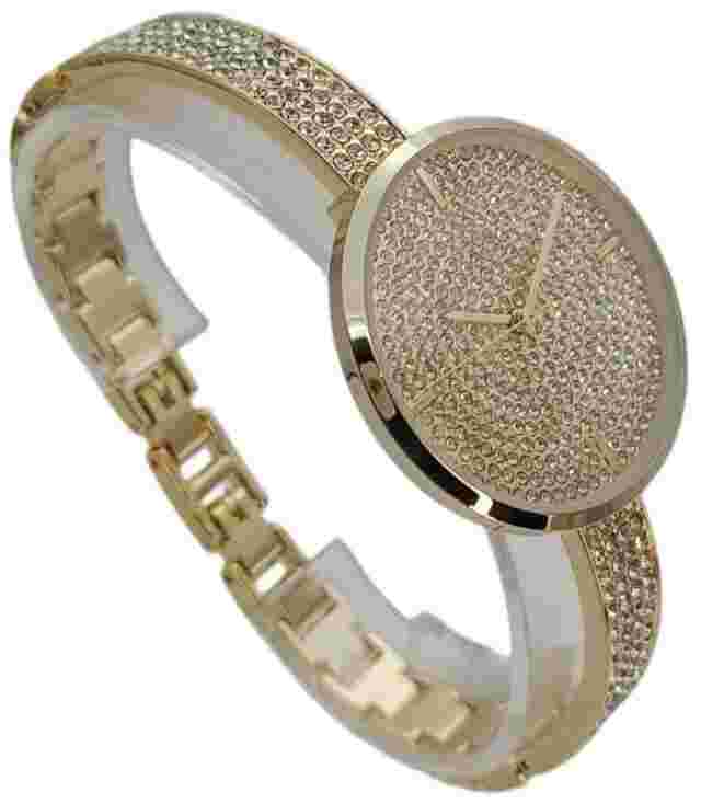 NY LONDON Women’s Watch Fashion Dress Diamond Gold & G for Ladies Analog Quartz