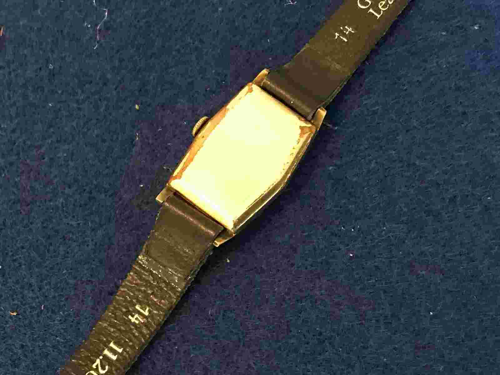 ELCO 1940's mans wristwatch spares or repair