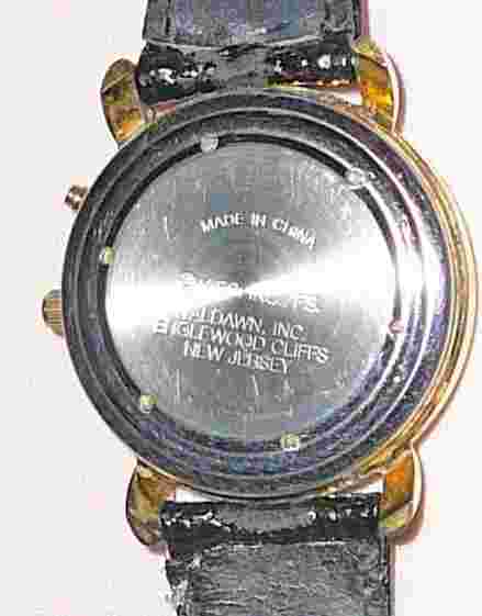 Vintage Betty Boop Musical Heart Watch made by Valdawn. Leather strap.