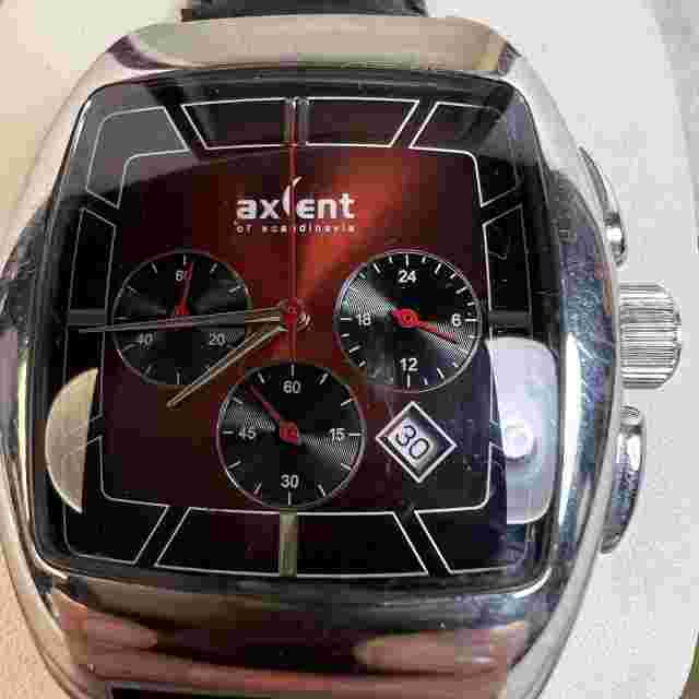 Axcent of Scandinavia  men’s chronograph watch by Daniel Jakobsson New Battery ✅