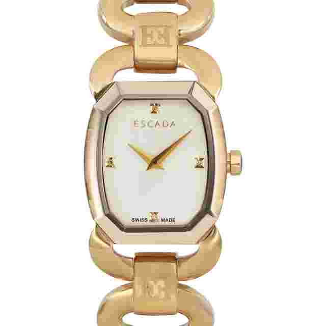 Escada Charlene Gold Tone Silver Dial Quartz Ladies Watch IWW-E2635042