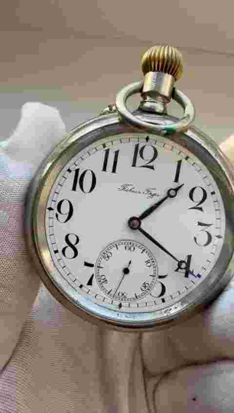 Pavel Bure antique pocket watch manual winding Russia Big size Rare watch Nr6