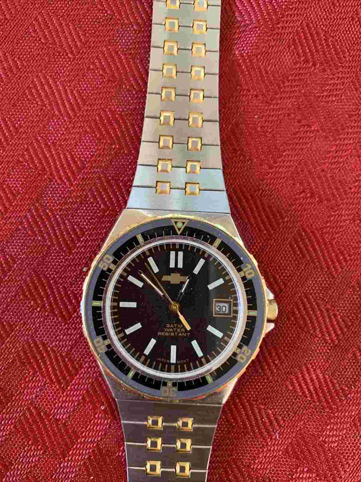 Chevrolet Licensed Mens Watch 20572 - Stainless Steel