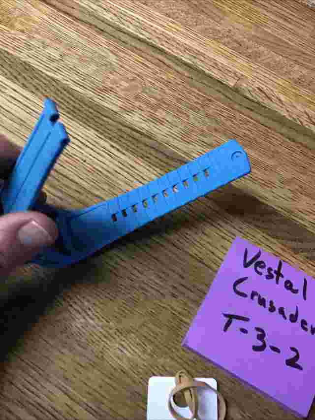 Vestal Crusader Mens Watch Band For Parts Or Display Only ! “NO MOVEMENTS “