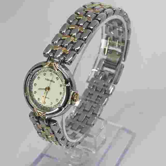 Capezio Two Tone White Dial Women’s Quart Watch