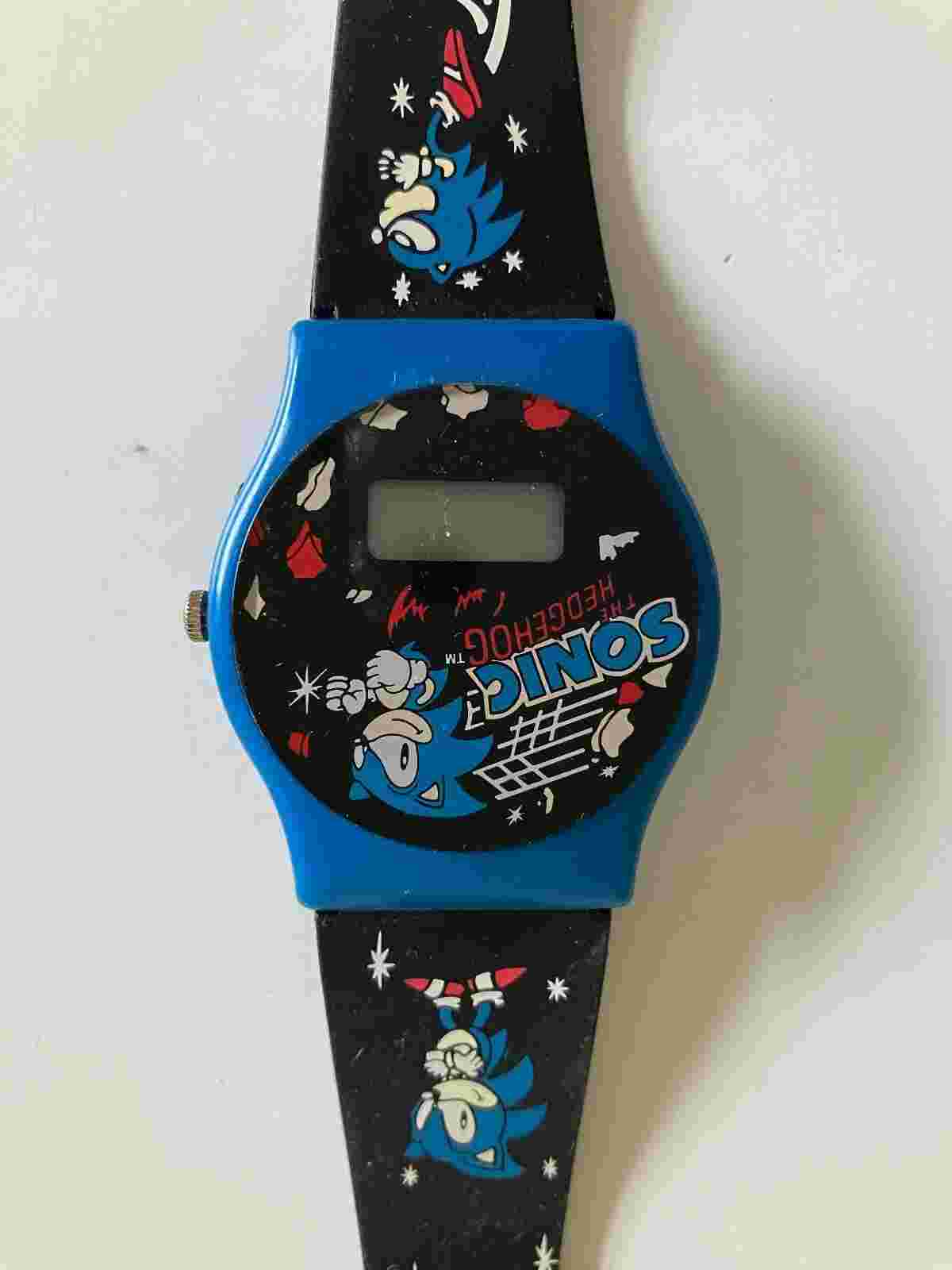Pair of Sonic the Hedgehog 1995 Digital Watches