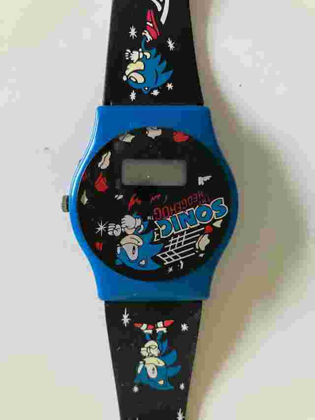 Pair of Sonic the Hedgehog 1995 Digital Watches