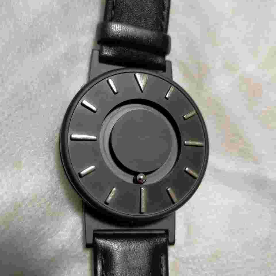 The Original EONE Timepiece Black Leather - The Bradley Designed