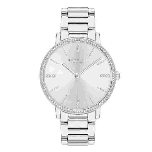 Coach Silver Dial And Stainless Steel Strap Women Watch 14503353