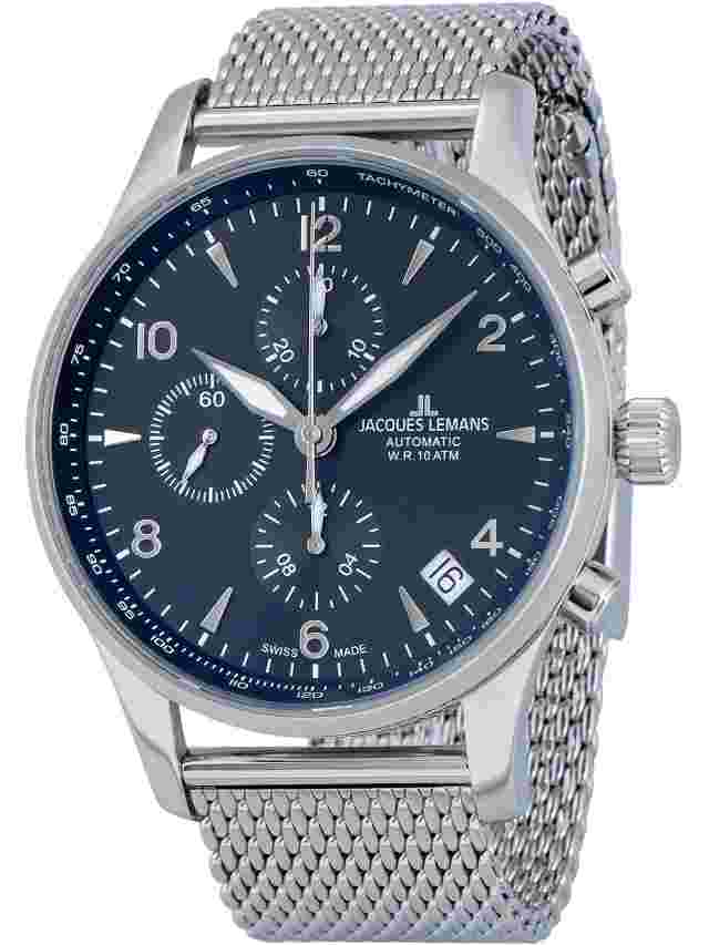 Jacques Lemans 1-1935D London Automatic Chronograph Mens Watch