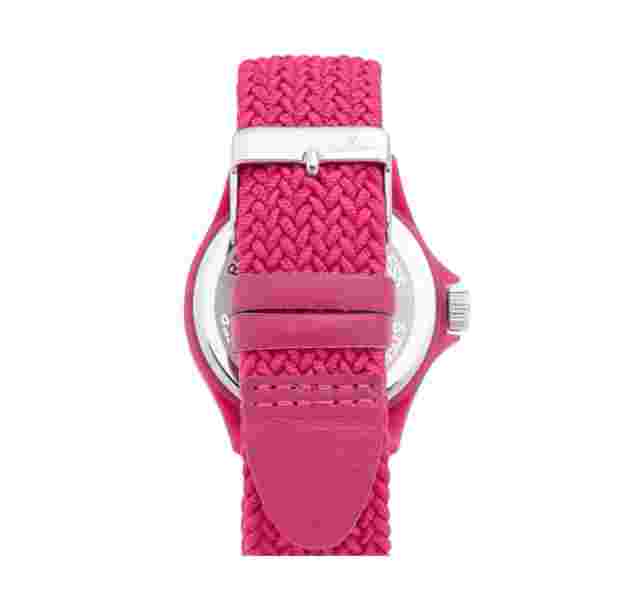 Toy Watch Cruise Women's Pink Round Woven Strap Watch 2340