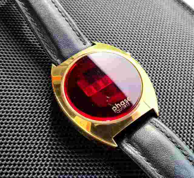 Phasar Quartz LED vintage with original box and manual