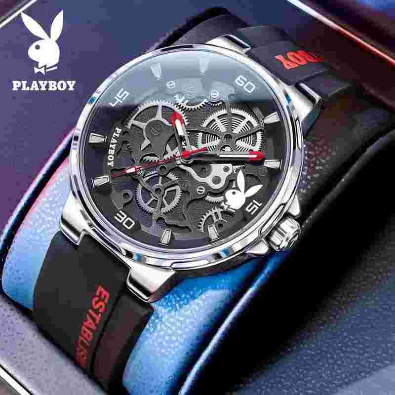 Playboy Brand Watch Trendy Waterproof Men's Watch Quartz Watch