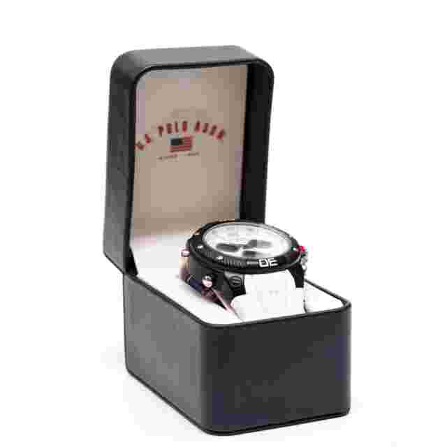 U.S POLO ASSn Mens wrist watch white brand new