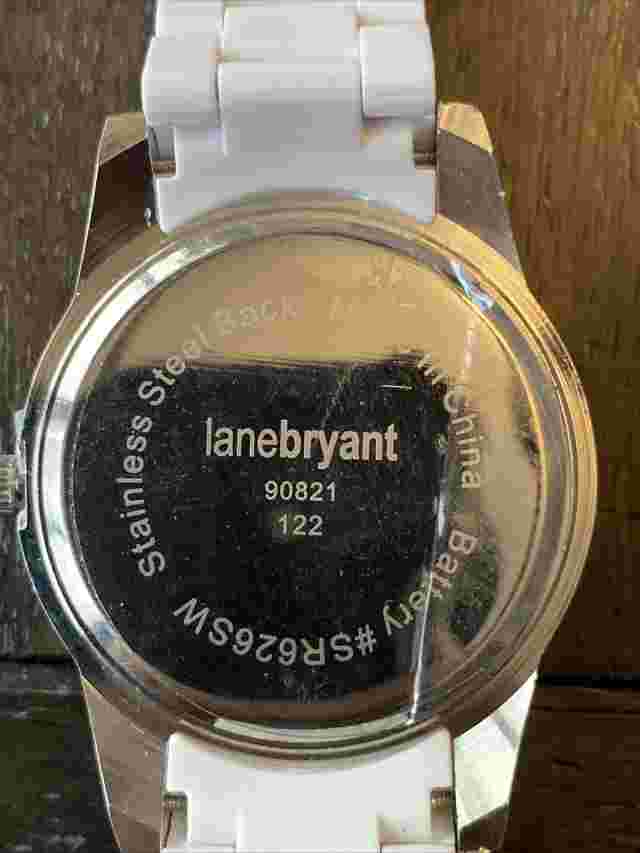 lane bryant#122 tested runs great new battery womans watch