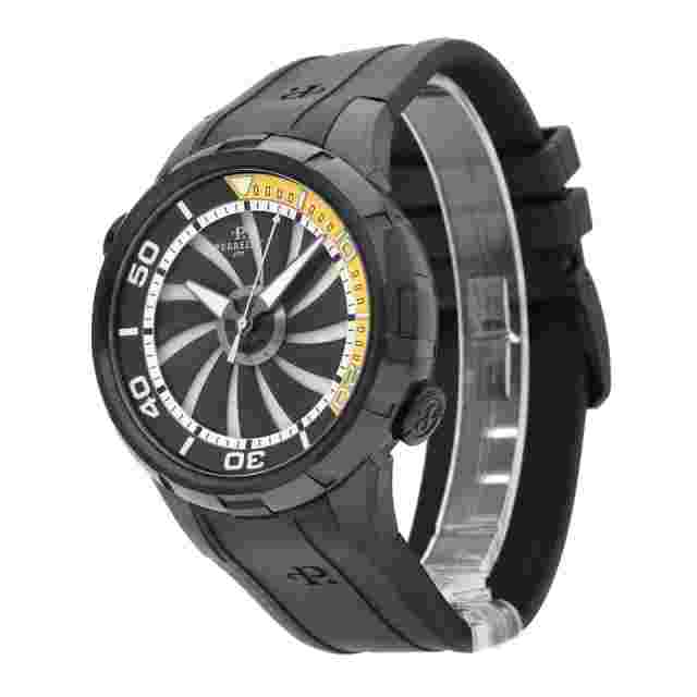 Perrelet Turbine Yacht Black Dial 47mm Automatic Men's Watch A1088/3