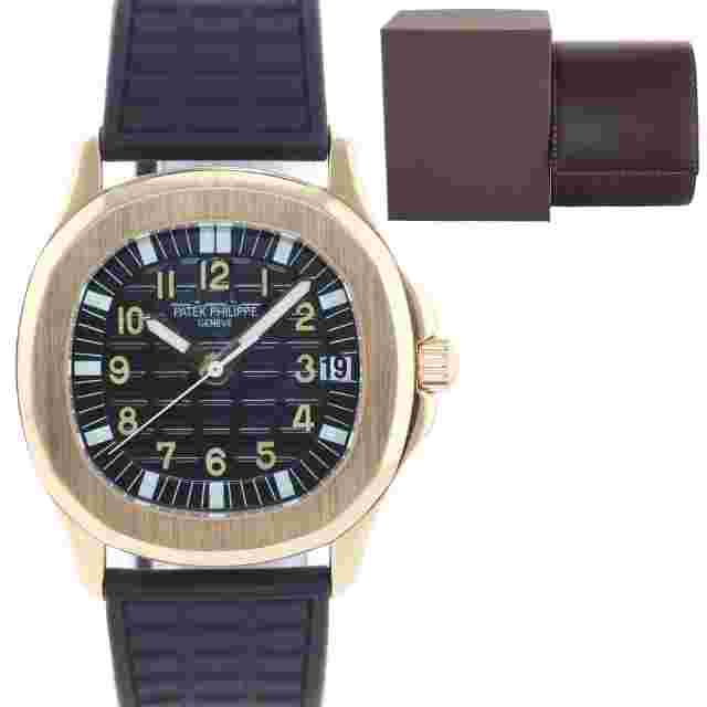 Patek Philippe Aquanaut Men's Black Watch - 5066J