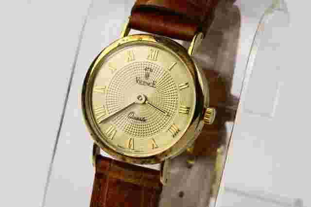 VICENCE 14K GOLD 585 MILOR QUARTZ LADIES WATCH