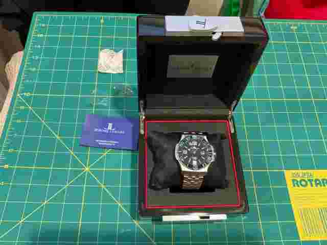 Jerome Lemars Chagall Men's auto Sport/Dive watch 45mm Stainless Automatic