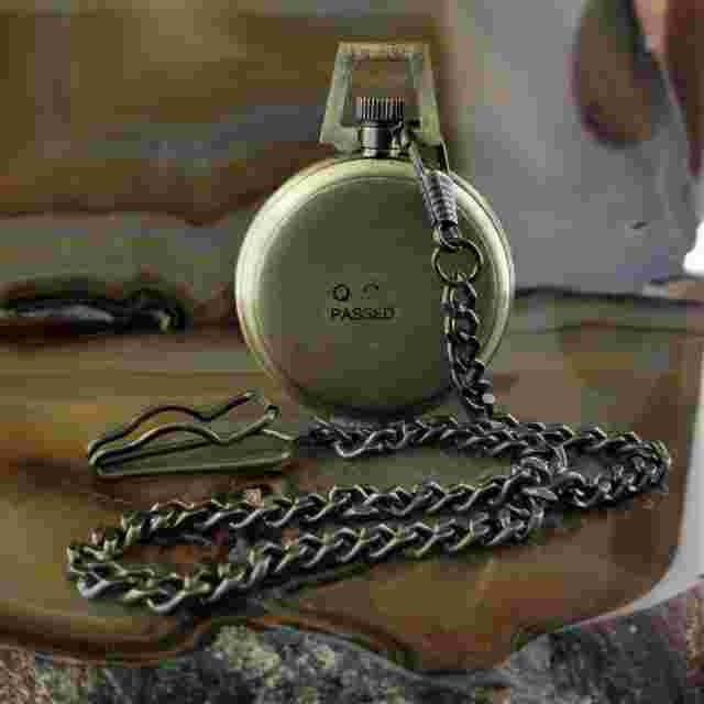 WRANGLER Military Time Pocket Watch 48MM