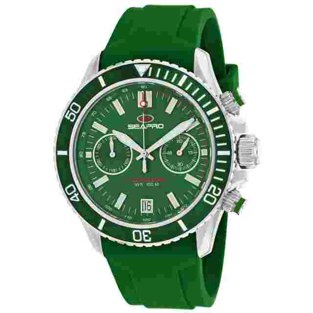 Seapro Men's Thrash Green Dial Watch - SP0335